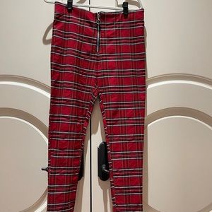 ZARA plaid legging pants ❣️